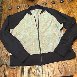 Madewell sweatshirt jacket
